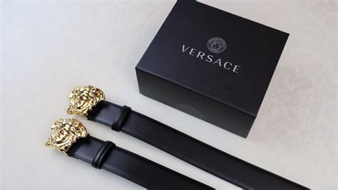 real vs fake versace belt circle buckle|versace men's belts on clearance.